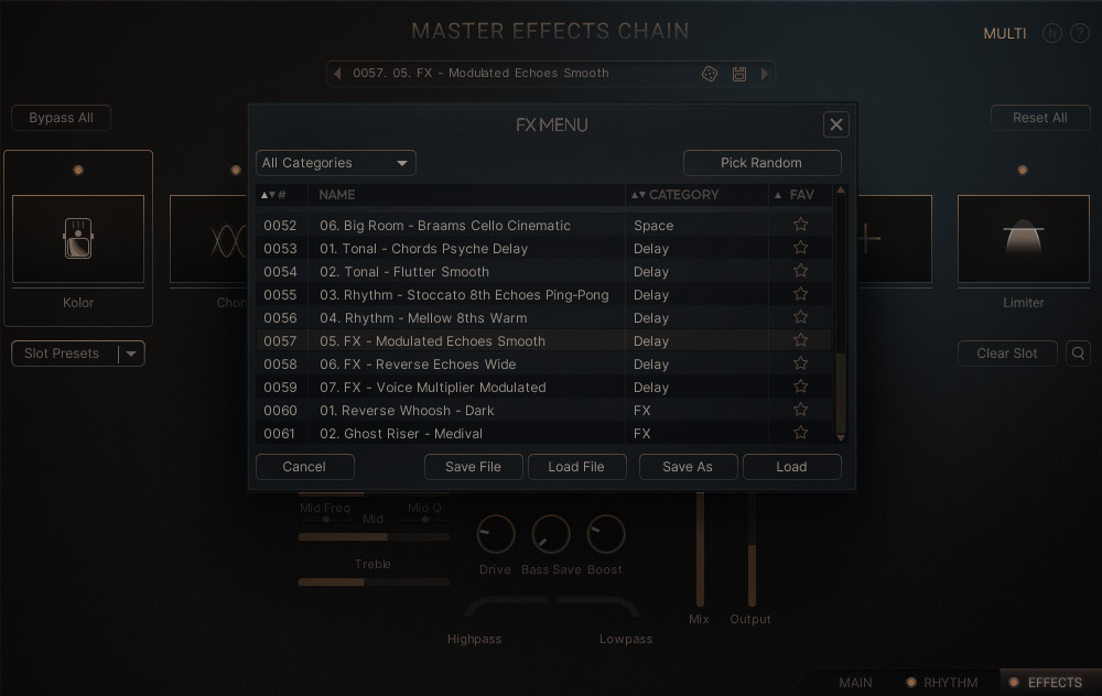 Medieval Hunting Percussion — FX Presets