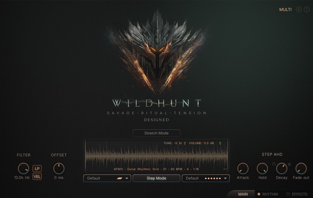 Savage Ritual Tension — Main Tab