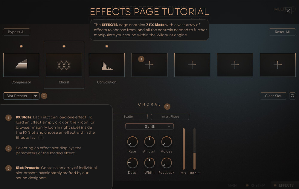 Savage Ritual Tension — Effects Page Tutorial
